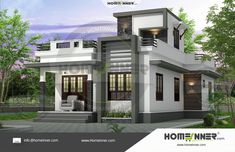 this is an image of a modern style house in the philippines or india with two levels