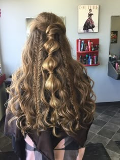 Prom Hairstyles, Half Up, Prom Hair, Pretty Hairstyles, Hair Looks