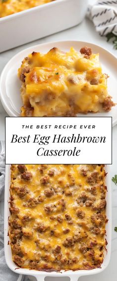 Image for Best Egg Hashbrown Casserole Easy Breakfast Casserole With Shredded Hashbrowns, Breakfast Casserole Cracker Barrel, Egg Breakfast Casserole With Hashbrowns, Best Breakfast Egg Casserole, Homemade Breakfast Recipes Easy, Brunch Ideas For A Crowd Crock Pots, Breakfast Casserole With Hashbrowns And Sausage Eggs, Breakfast Casserole Recipes Hashbrown, Potato Egg Bake Breakfast Casserole