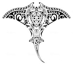 Stingray Tattoo, Catrina Tattoo, Turtle Tattoo Designs, Armband Tattoos, Polynesian Tattoo Designs, Maori Tattoo Designs, Muster Tattoos, Ocean Tattoos, Hawaiian Tattoo