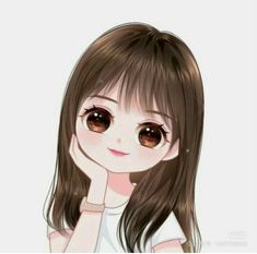 Big eyes dp cartoon girl dp animation dp animation girl dp cartoon lover Home Ideas, Cute Cartoon, Long Hair, Style Inspiration, Hair, Anime