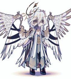 Gacha God Oc, Gacha Angel, Gacha Design, Gacha Designs, Gacha Characters, Welcome Home Images, Gacha Ocs, Club Hairstyles