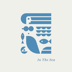 the logo for in the sea