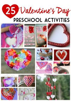 valentine's day preschool activities and crafts