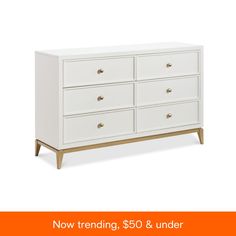 in stock Small Dresser, Six Drawer Dresser, Rachael Ray, Mattress Brands, 6 Drawer Dresser, Space Furniture, Buying Furniture, Baby Clothes Shops, Dresser Drawers