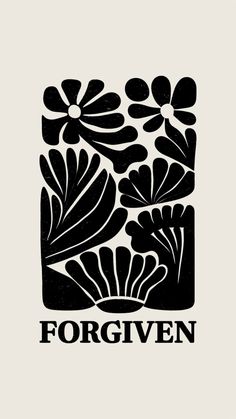 a black and white logo with the words forgvenn written in large letters