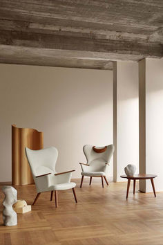 Sessel 'Mama Bear Chair CH78' Bear Chair, Vitra Design Museum, Carl Hansen & Son, Tadao Ando, Carl Hansen, Hans J Wegner, Lounge Chair Design, Scandinavian Living, George Nelson