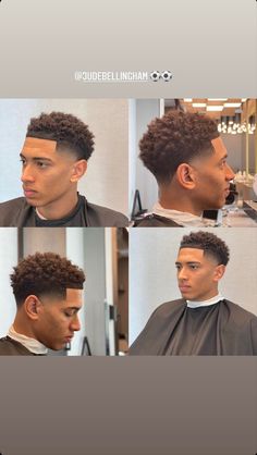 Taper Fade Short Curly Hair, Low Skin Fade Haircut Men Black, Fade With Taper, Skin Tone Colors, Shape Up Haircut Boys, Jude Bellingham Hairstyle, Footballer Haircuts, Haircut For Black Man, Fade Haircut Black