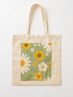 Flower, leaf, green, beautiful patterns, white flower, green leaves, green bg, cute tote bag, redbubble shop, redbubble products, tote bag, tote lovers, tote bag Cheap Cute Spring Canvas Bag, Cheap Artsy Cotton Bags, Totebags Painting Ideas, Green Floral Print Tote Bag, Green Cotton Canvas Tote Bag, Everyday Floral Print Cotton Canvas Bag, Casual Cotton Canvas Bag With Floral Print, Green Canvas Bag For Spring, Summer Cotton Bag With Floral Print