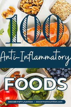 Discover the Power of Anti-Inflammatory Foods! 🌱 From vibrant fruits and veggies to nourishing nuts and seeds, these 100 anti-inflammatory foods are essential for supporting your body's natural defense system. Add them to your diet to reduce inflammation and promote overall health and well-being. #AntiInflammatoryFoods #HealthyEating #Nutrition Inflamation Diet, Eat Natural, Inflammation Diet Recipes, Inflammation Foods, Inflammation Recipes, Anti Inflamatory, Anti Inflammation Recipes, Inflammatory Recipes, Inflammation Diet