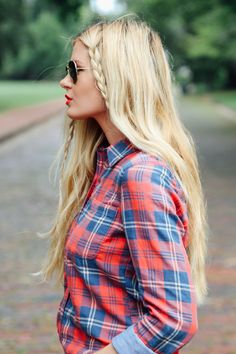 Barefoot Blonde Hippie Braids, Good Hair Day, Hair Envy, Hair Dos, Messy Hairstyles, On The Side