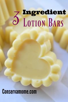 This is a crazy easy tutorial for making 3 Ingredient Lotion Bars . It can be made in less than an hour and will provide great benefits to skin. Easy Diy Lotion, Diy Bars, Diy Lotions, Harsh Winter