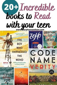 the top ten books to read with your teen's names and numbers on them