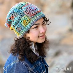 Fancy Crochet Patterns, Cape Au Crochet, Slouch Hat Crochet Pattern, Slouchy Hat Crochet Pattern, Granny Square Haken, Crochet Slouchy Beanie, American Crochet, Cardigan Au Crochet, Beanie Hat Pattern