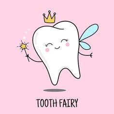 Tooth Fairy Picture Image, Tooth Fairy Drawing Easy, Tooth Fairy Cross Stitch Pattern, Tooth Fairy Stickers, Tooth Fairy Clipart, Tooth Drawing Cute, Happy First Tooth, First Tooth Fairy Ideas, First Tooth Ideas