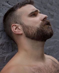 Beard Neckline, Man With A Beard, Beard Envy, Big Beards, Beard Hairstyle, Short Beard