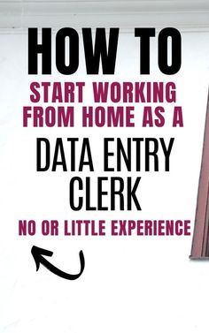 19 Work from Home Jobs No Experience Required Data Entry Clerk