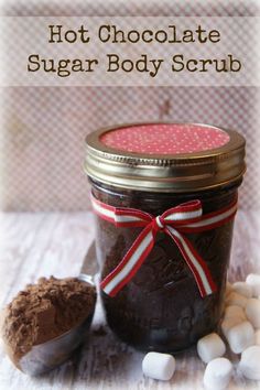 Natural Pedicure Ideas, Diy Bubbles, Natural Pedicure, Chocolate Scrub, Chocolate Body Scrub, Scrub Ingredients, Baking Soda Face Scrub, Homemade Lotions, Bath Gifts