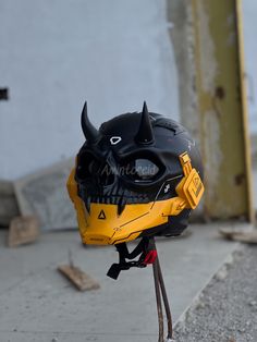 Description Product: This is a Cyberpunk helmet that motorcycles can ride because the base we use has DOT and ECE approved, so it's safe to ride. For the manufacturing process Helmet, Finished three weekly or one month of as the booking.  ( It is estimated  or estimates, so that allows the process can be more quickly or slower ) The booking is already transfer some money / funds have entered, irrevocable ( except with the special ) We did the procedure to control the quality of strict to make su Cyberpunk Motorcycle, Cyberpunk Mask, Cyberpunk Helmet, Custom Motorcycle Helmet, Helmet Concept, Cool Motorcycle Helmets, Cool Masks, Masks Art, Cool Motorcycles