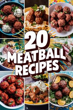 20 meatball recipes that are delicious and easy to make