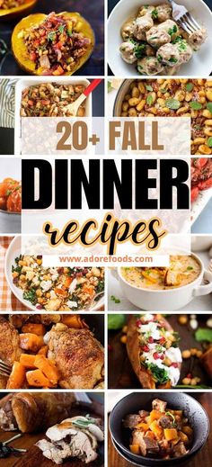 20 fall dinner recipes that are delicious and easy to make