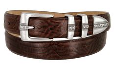 PRICES MAY VARY. Made from High-quality Italian Calfskin genuine leather, Hand-polished silver plated four-piece buckle set belt. 1-1/8"(30mm) wide belt with 7 belt holes for adjustments to offer maximum comfort. A great designer dress belt perfect for work, business, sport, and outdoor. Detailed of Alligator, Lizard embossing, or smooth leather belt. ★★★ How to measure your Belt size ★★★: The best way is to measure around where you wear the belt and add 2 inches to the measurement. Our belts are measured from the fold where the buckle is attached to the middle hole. If you want to get the best size we recommend measuring a belt that works for you from the fold to the hole where you wear the belt. Made from High-quality Italian Calfskin genuine leather, Hand-polished silver plated four-pie Alligator Lizard, Golf Dress, Golf Dresses, Branded Belts, The Fold, Dress Belt, Wide Belt, How To Measure, Designer Dress