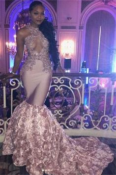 #appliquespromdresses #beadingpromdresses #custommadedresses #dnw #googleshopping #highneckpromdresses #longpromdresses #mermaidpromdresses #partyeventdresses #pinkpromdresses #productoptioncolorswatchstretchsatin #promdresses #sleevelesspromdresses African Prom Dress, Prom Dress Pink, Prom Dresses Pink, Flower Prom Dress, Cheap Prom Dresses Long, Dress Couture, African Prom Dresses, Dress With Flowers, Mermaid Evening Gown