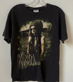 Rob Zombie T Shirt, Korn Band, Emo Shirts, Dream Clothes, Pretty Outfits, Cool Shirts, Clothing Items, Style Me