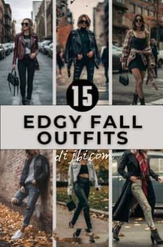 Woman’s Autumn Outfits, Fall Outfits Women Edgy, 40 Year Old Punk Style, Tough Feminine Style, Comfortable Edgy Style, Winter Concert Outfit Rock, Winter Outfits Edgy Grunge, Edgy First Date Outfit, All Black Fall Outfits Casual