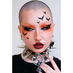 A New In Packaging Lipstick From Killstar. Feel Free To Ask If You Have Any Questions! Maquillage Goth, Halloween Eye Makeup, Face Art Makeup, Graphic Makeup, Magical Makeup, Halloween Makeup Inspiration, Cool Makeup Looks, Dope Makeup, Edgy Makeup