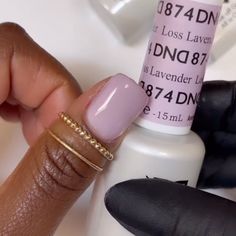 Loss Lavender #874 Sheer Lavender Nails, Sheer Purple Nails, Natural Gel Polish, Dnd Colors, Nails Pics, Toe Colors, Rounded Acrylic Nails, Bare Nails, Girl Essentials