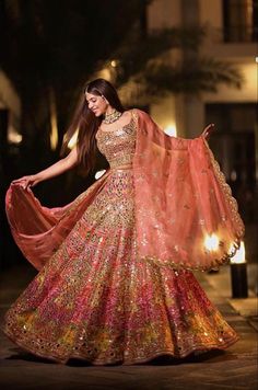 Pink Mirror Work Lehenga, Soniya Hussain, Sonya Hussyn, India Wedding Dress, Asian Dresses, Sangeet Outfit, Indian Outfits Lehenga