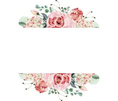 watercolor roses and green leaves on a white background with space for text or image