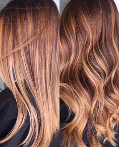 Golden Copper Balayage, Warm Caramel Balayage, Celebrities Hairstyles, Copper Blonde Hair, Honey Highlights, Colors For 2024, Hairstyles And Colors, Copper Blonde, Caramel Balayage