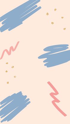 an abstract background with blue and pink brush strokes