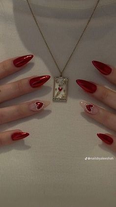 Kutek Disney, Burgundy Nails, Red Nail, Prom Nails, Heart Nails, Classy Nails