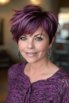 50+ Age-Defying Short Pixie Hairstyles for Women Over 50 in 2024 – CreativeBooster Choppy Pixie, Pixie Haircut Ideas