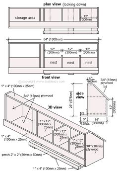 the plans for an entertainment center