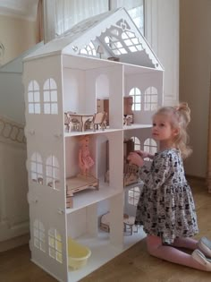 Wooden Barbie House, Princess Doll House, American Doll House, Big Doll House, Diy Barbie House, Girls Dollhouse, American Girl Doll House, Barbie Dollhouse, Diy Barbie Furniture