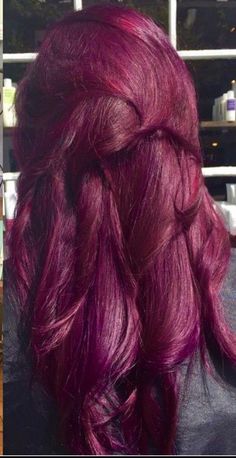 Orchid Hair Color, Hair Color Plum, Magenta Hair, Plum Hair, Violet Hair, Hair Color Burgundy, Hair Color Shades, Hair Color Purple, Burgundy Hair