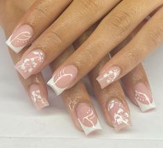 Nails Hibiscus, Hibiscus Nails, Holiday Acrylic Nails, Henna Nails, Plaid Nails, Gel Nails Diy