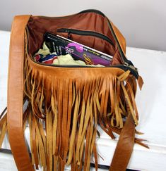 Fringe leather bag, Bohemian Fringe bag, Festival leather fringed purse, Leather woman handbag, Yellow distressed crossbody bag. Cowboy boho-style handbag for people who want a casual style handmade from distressed leather. This crossbody bag is the perfect size to carry your daily essentials in style! It is made from high quality italian leather. The purse (flap in a purse) may differ slightly depending on the edge of the leather. This leather bag is a perfect everyday bag! There is a lot of sp Brown Fringe Bag For Everyday Use, Travel Fringe Pouch Shoulder Bag, Bohemian Fringe Satchel For Daily Use, Travel Shoulder Bag With Fringe And Pouch Shape, Travel Shoulder Bag With Fringe In Pouch Shape, Leather Fringe Pouch Bag, Brown Fringe Pouch Shoulder Bag, Daily Use Fringe Satchel Shoulder Bag, Brown Satchel Bag With Fringe