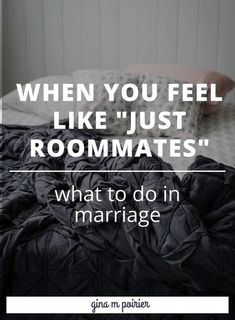 Want to spice up your marriage because you feel like roommates? Improve intimacy and work through problems in marriage with this Christian advice. #marriage #marriageadvice #christianmarriage #relationships #love Improve Marriage, Marriage Therapy, Marriage Romance, Marriage Help, Save My Marriage