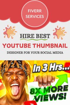 Stand out with eye-catching, clickbait-worthy YouTube thumbnails designed in just 3 hours. Perfect for boosting clicks, views, and audience engagement.

#YouTubeThumbnail #ClickbaitDesign #ThumbnailIn3Hours #VideoEngagement #YouTubeGrowth #ThumbnailDesign #IncreaseViews #FastDesign #AttractiveThumbnail