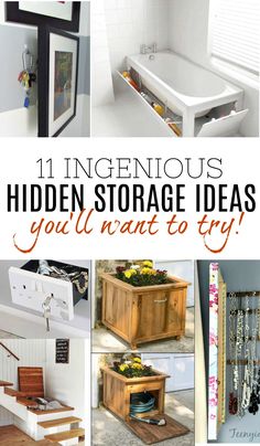 there are many different ways to organize your home with these clever storage ideas you'll want to try