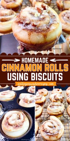 Homemade Cinnamon Rolls using Biscuits are a must for your brunch party menu! With cinnamon, sugar glaze, refrigerator biscuit, and chopped pecans, these easy treats are the perfect Christmas brunch menu idea. Try them today and impress your guests! Overnight Cinnamon Rolls Recipe, Best Cinnamon Roll Recipe, Biscuit Cinnamon Rolls, Cinnamon Sugar Pecans, Yeast Dough Recipe, Sugar Pecans, Canned Biscuit, Cinnamon Roll Bread, Overnight Recipes