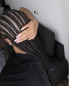 Loc Inspiration, Black Girls With Tattoos, Types Of Braids, Protective Hairstyles Braids, Hair Appointment, Girls Braids, Hair Laid, Cornrows Braids