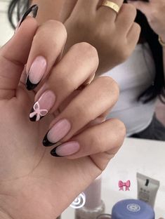 ᴄʀᴇᴅɪᴛs ᴛᴏ ᴏᴡɴᴇʀs Nail Ideas Vintage, Dainty Girly Nails, Recipes With Dry Red Wine, Simple Nails Y2k, Halloween Coquette Nails, Douyin Nails Square, Korean Nail Inspo Almond, Xs Nails Designs, Aesthetic Nail Inspo Almond