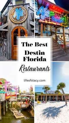 Restaurants in Destin Florida Destin Restaurants, Destin Florida Restaurants, Destin Florida Vacation, Florida Travel Destinations, Amelia Island Florida, Florida Travel Guide, Southern Travel, Weekend Ideas, Florida Restaurants