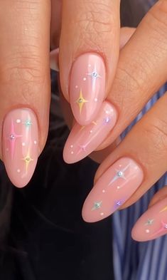 30+ Super Cute Valentines Nails You'll Fall In Love With 2023 | Nails Inspiration Colorful Nails, Disney Nails, Kawaii Nails, Nail Art Summer, Summer Nail, Nails Acrylic